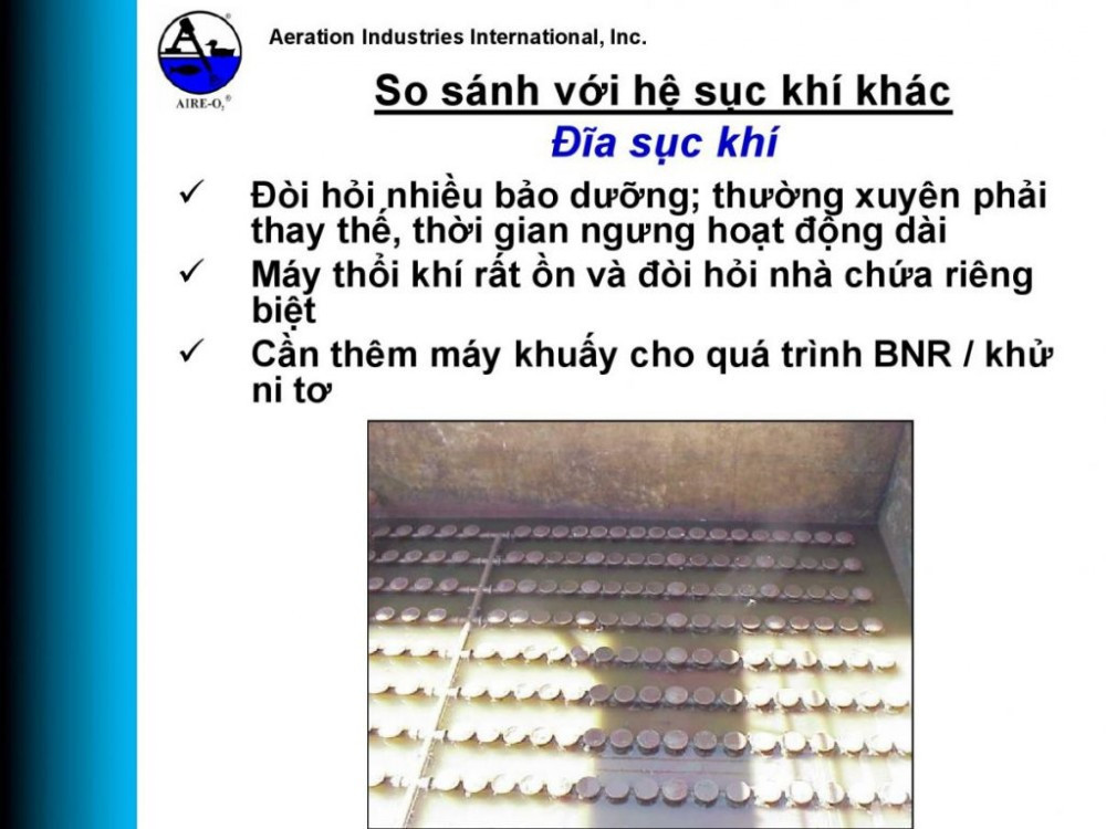 THIẾT BỊ SỤC KHÍ VÀ KHUẤY TRỘN BỀ MẶT TRITON